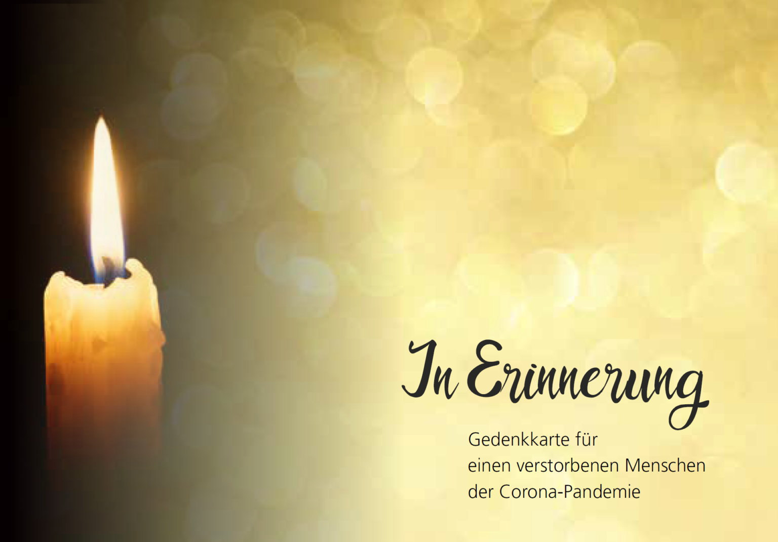 Ökumenisches Corona-Totengedenken am 17. und 18. April – „Namentliches ...